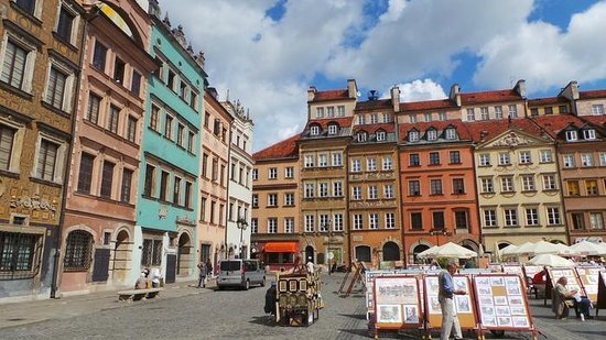 Old Town in Warsaw. Every foreigner should see that city, most affordable country to travel.