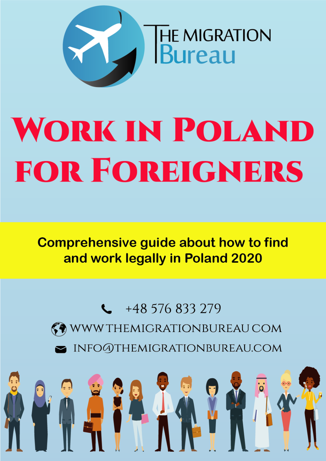 New ebook for foreigners, who wants to work in Poland in 2020. Gide about how to work legally in Poland.